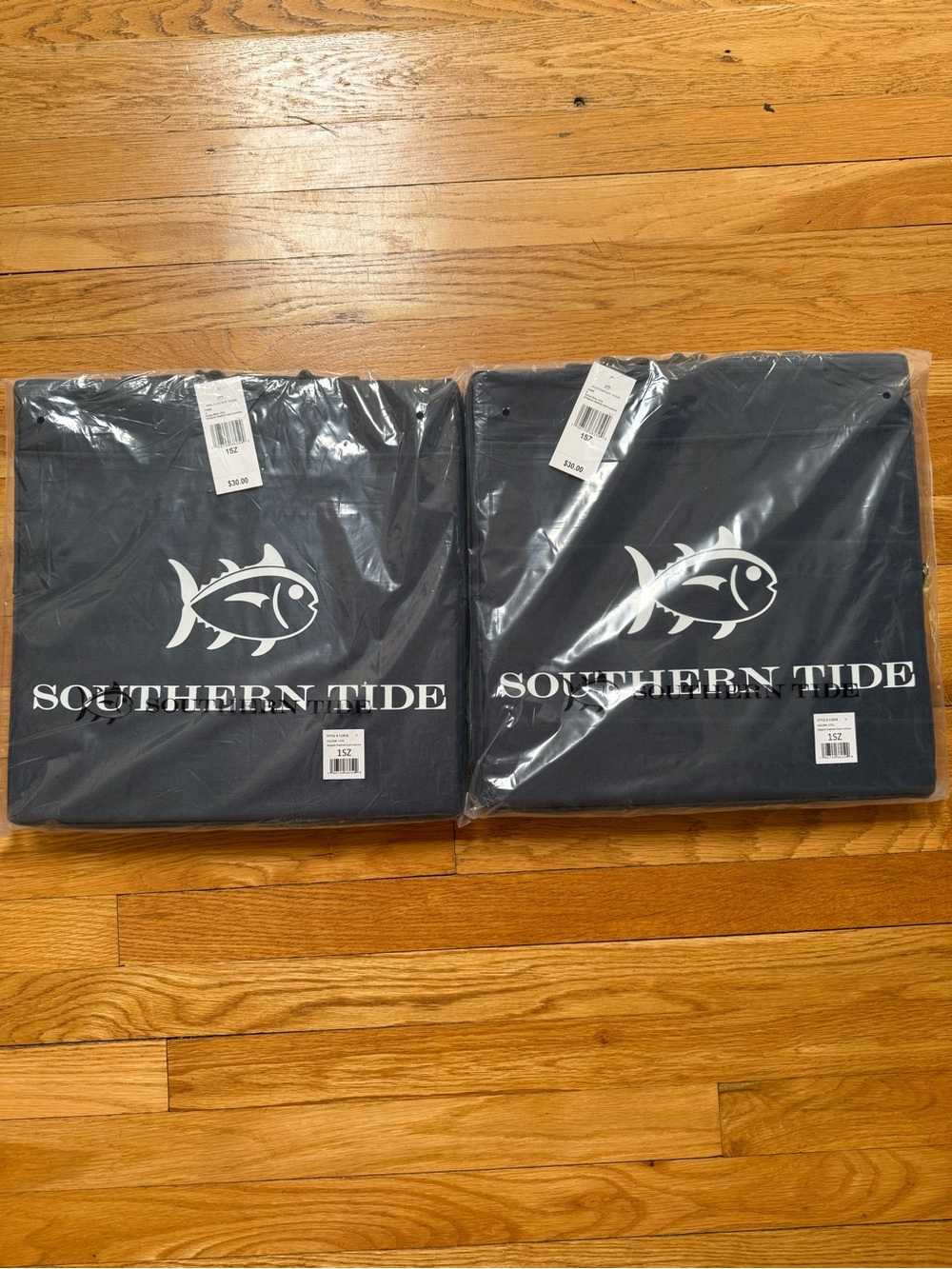 Two Southern Tide Stadium Seat Cushions NWT